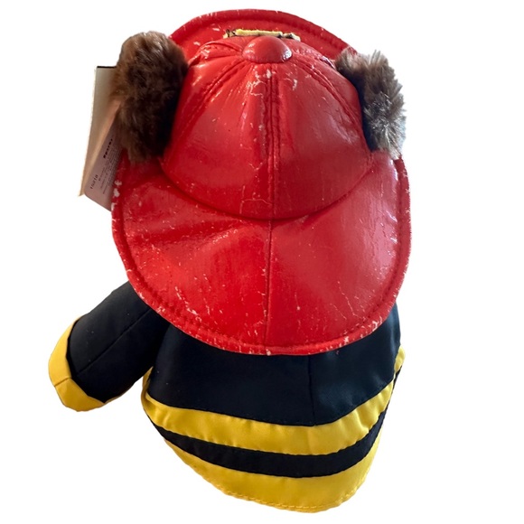 Fire Chief “Sparks” Gotta Getta Fund stuffed Bear| Has original tags - Picture 12 of 13